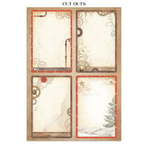 Stamperia Gear Up For Christmas Collection - Junk Journal A4