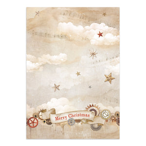 Stamperia Gear Up For Christmas Collection - Junk Journal A4