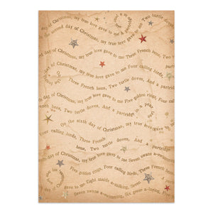Stamperia Gear Up For Christmas Collection - Junk Journal A4