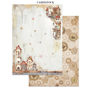 Stamperia Gear Up For Christmas Collection - Junk Journal A4