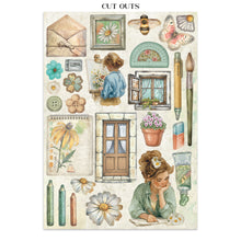 Stamperia Daisy Art Collection - Junk Journal A4