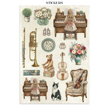 Stamperia Symphony Collection Junk Journal A4