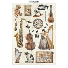 Stamperia Symphony Collection Junk Journal A4