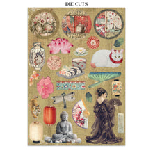Stamperia Oriental Garden Collection Junk Journal A4