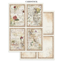 Stamperia Flowers and Poems Collection Junk Journal A4