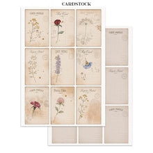 Stamperia Flowers and Poems Collection Junk Journal A4