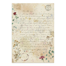 Stamperia Flowers and Poems Collection Junk Journal A4