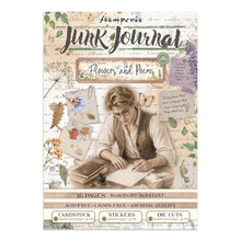 Stamperia Flowers and Poems Collection Junk Journal A4