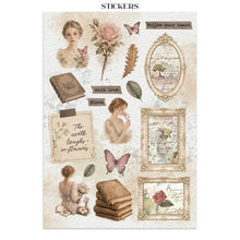 Stamperia Flowers and Poems Collection Junk Journal A4