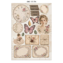 Stamperia Flowers and Poems Collection Junk Journal A4