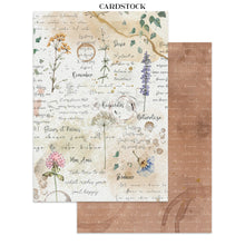 Stamperia Flowers and Poems Collection Junk Journal A4