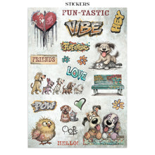 Stamperia Furry Friends 2 – A4 Junk Journal – 16 Pages