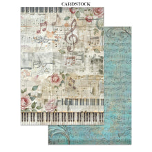 Stamperia Symphony Collection Junk Journal Focus Points A5