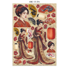 Stamperia Oriental Garden Collection Junk Journal Focus Points A5