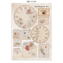 Stamperia Flowers and Poems Collection Junk Journal Focus Points A5