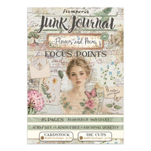 Stamperia Flowers and Poems Collection Junk Journal Focus Points A5