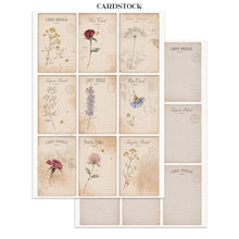 Stamperia Flowers and Poems Collection Junk Journal Focus Points A5