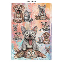 Stamperia Furry Friends 2 – A5 Focus Points Junk Journal – 16 Pages