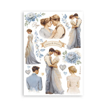 Stamperia Timeless - Washi Pad - 8 Adhesive Washi Sheets - SBW20