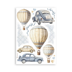 Stamperia Timeless - Washi Pad - 8 Adhesive Washi Sheets - SBW20