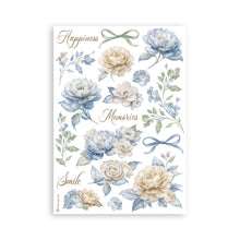 Stamperia Timeless - Washi Pad - 8 Adhesive Washi Sheets - SBW20