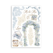 Stamperia Timeless - Washi Pad - 8 Adhesive Washi Sheets - SBW20