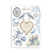 Stamperia Timeless - Washi Pad - 8 Adhesive Washi Sheets - SBW20