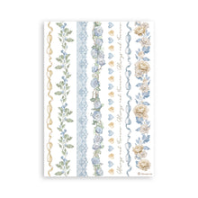 Stamperia Timeless - Washi Pad - 8 Adhesive Washi Sheets - SBW20
