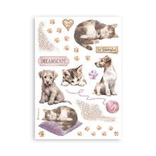 Stamperia Quiet Days Collection - A5 Washi Pad - 8 Adhesive Washi Sheets