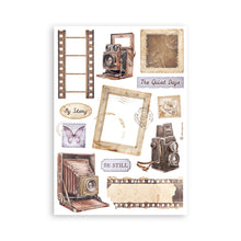 Stamperia Quiet Days Collection - A5 Washi Pad - 8 Adhesive Washi Sheets