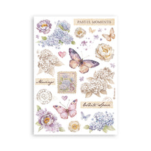 Stamperia Quiet Days Collection - A5 Washi Pad - 8 Adhesive Washi Sheets