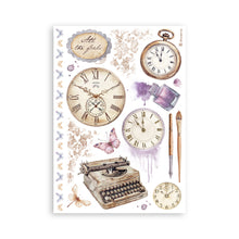 Stamperia Quiet Days Collection - A5 Washi Pad - 8 Adhesive Washi Sheets