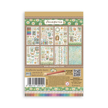 Stamperia Daisy Art Collection - A5 Washi Pad - 8 Adhesive Washi Sheets
