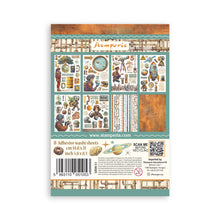 Stamperia - A New Beginning Collection - A5 Washi Pad - 8 Adhesive Washi Sheets