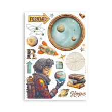 Stamperia - A New Beginning Collection - A5 Washi Pad - 8 Adhesive Washi Sheets