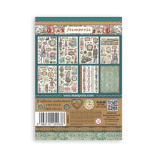 Stamperia - Gardens of Time Collection - A5 Washi Pad - 8 Adhesive Washi Sheets
