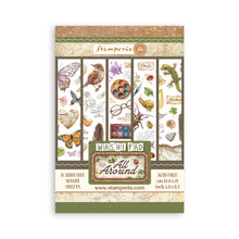 Stamperia - All Around Collection - A5 Washi Pad - 8 Adhesive Washi Sheets