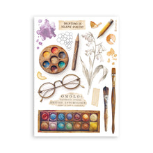 Stamperia - All Around Collection - A5 Washi Pad - 8 Adhesive Washi Sheets