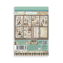 Stamperia Symphony Collection A5 Washi Pad – 8 Adhesive Washi Sheets