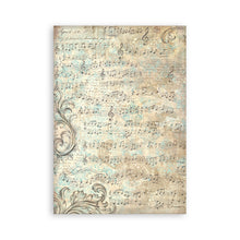 Stamperia Symphony Collection A5 Washi Pad – 8 Adhesive Washi Sheets