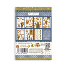 Stamperia - Silent Night - A5 Washi Pad – 8 Adhesive Washi Sheets