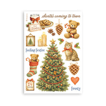Stamperia - Silent Night - A5 Washi Pad – 8 Adhesive Washi Sheets