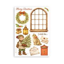 Stamperia - Silent Night - A5 Washi Pad – 8 Adhesive Washi Sheets