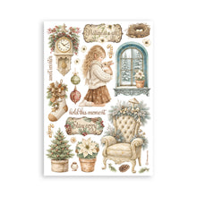 Stamperia - White Christmas - A5 Washi Pad – 8 Adhesive Washi Sheets