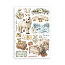 Stamperia - White Christmas - A5 Washi Pad – 8 Adhesive Washi Sheets