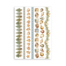Stamperia - White Christmas - A5 Washi Pad – 8 Adhesive Washi Sheets