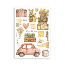 Stamperia Cozy Family Collection A5 Washi Pad – 8 Adhesive Washi Sheets