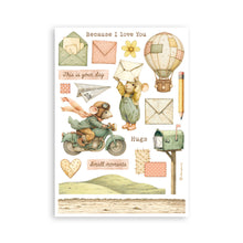 Stamperia Cozy Family Collection A5 Washi Pad – 8 Adhesive Washi Sheets