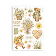 Stamperia Cozy Family Collection A5 Washi Pad – 8 Adhesive Washi Sheets