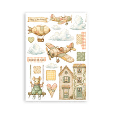 Stamperia Cozy Family Collection A5 Washi Pad – 8 Adhesive Washi Sheets